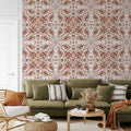 Papier peint Dahlia Retombant, Rosetta