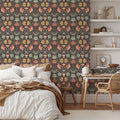 Papier peint Cosmos, marron