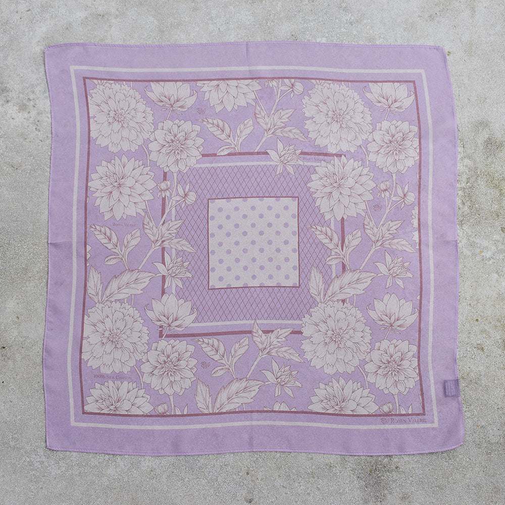 Foulard en mousseline de soie Lilic