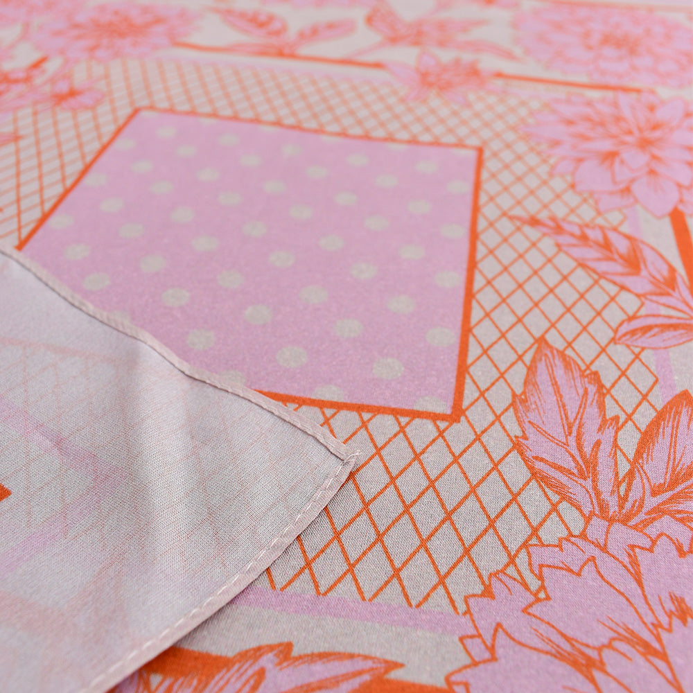 Tamarillo Silk Chiffon Scarf