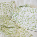 Green Hydrangeas Silk Chiffon Scarf