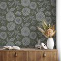 Papier peint Dahlia Retombant, Rosetta