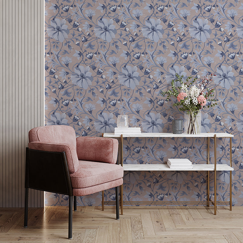 Papier peint Dahlia Retombant, Rosetta