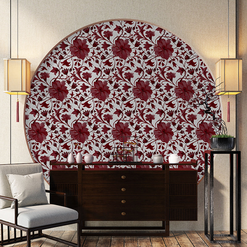 Papier peint Dahlia Retombant, Rosetta