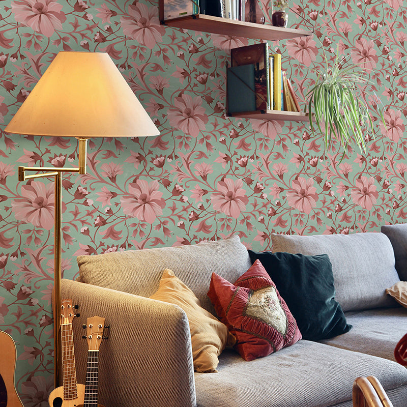 Papier peint Dahlia Retombant, Rosetta