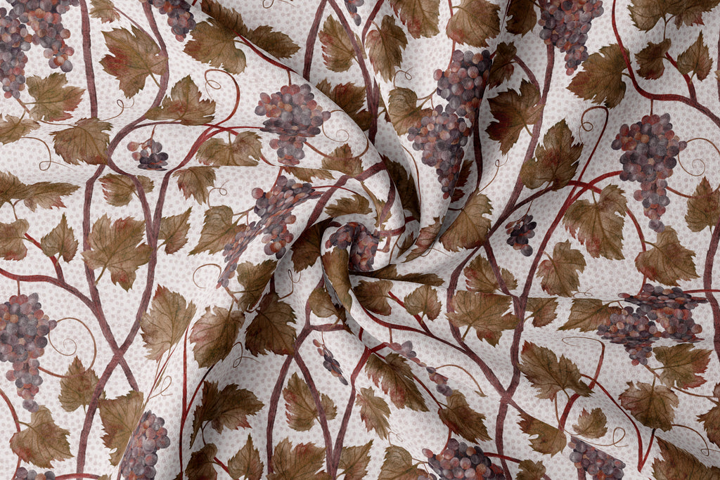 Grape Vine Fabric, Autumn