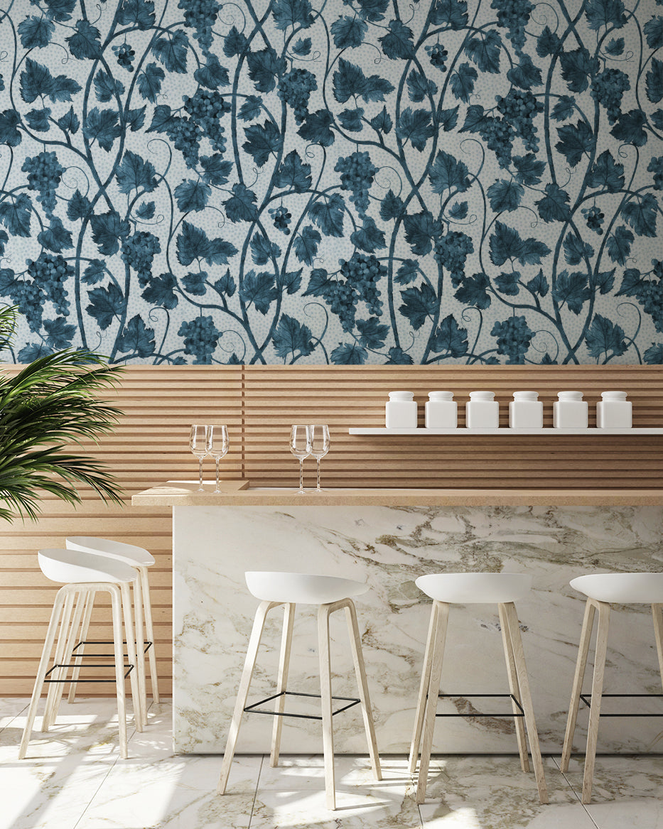 Papier peint Dahlia Retombant, Rosetta