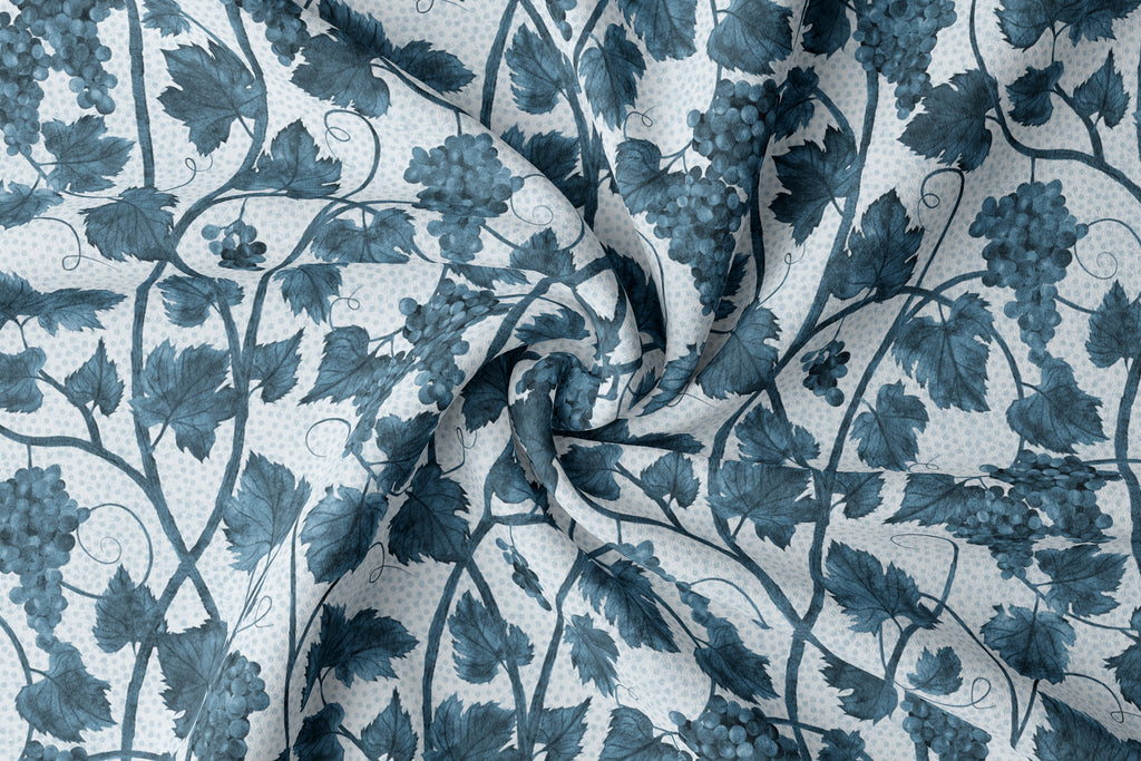 Grape Vine Fabric, Delft