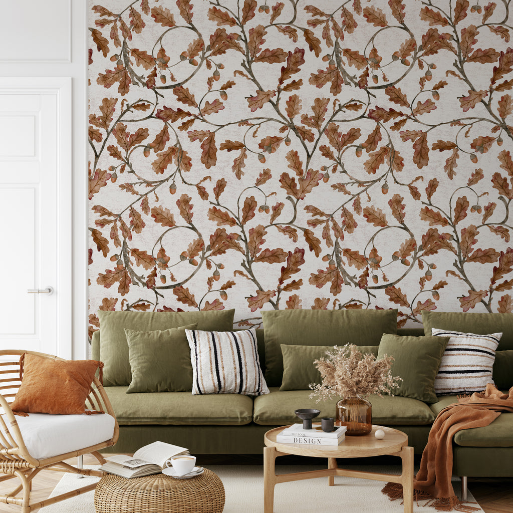 Papier peint Dahlia Retombant, Rosetta