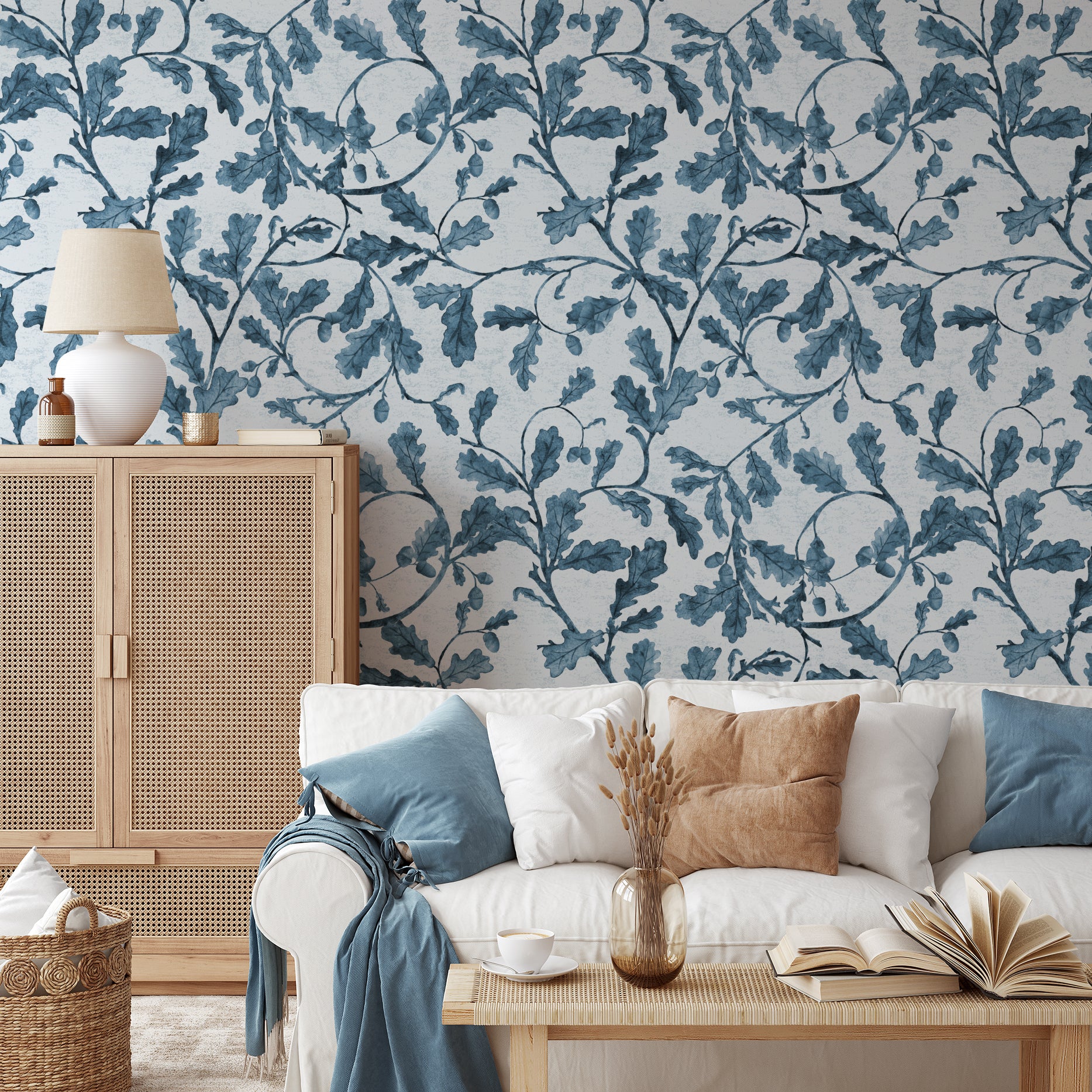 Papier peint Dahlia Retombant, Rosetta