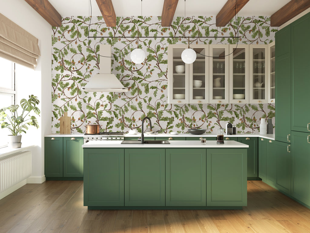 Papier peint Dahlia Retombant, Rosetta