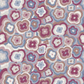 Retro Floral Fabric, Bluebeard
