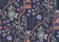 Japanese Garden Fabric, Indigo