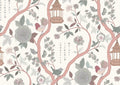 Japanese Garden Fabric, Rose Cloud