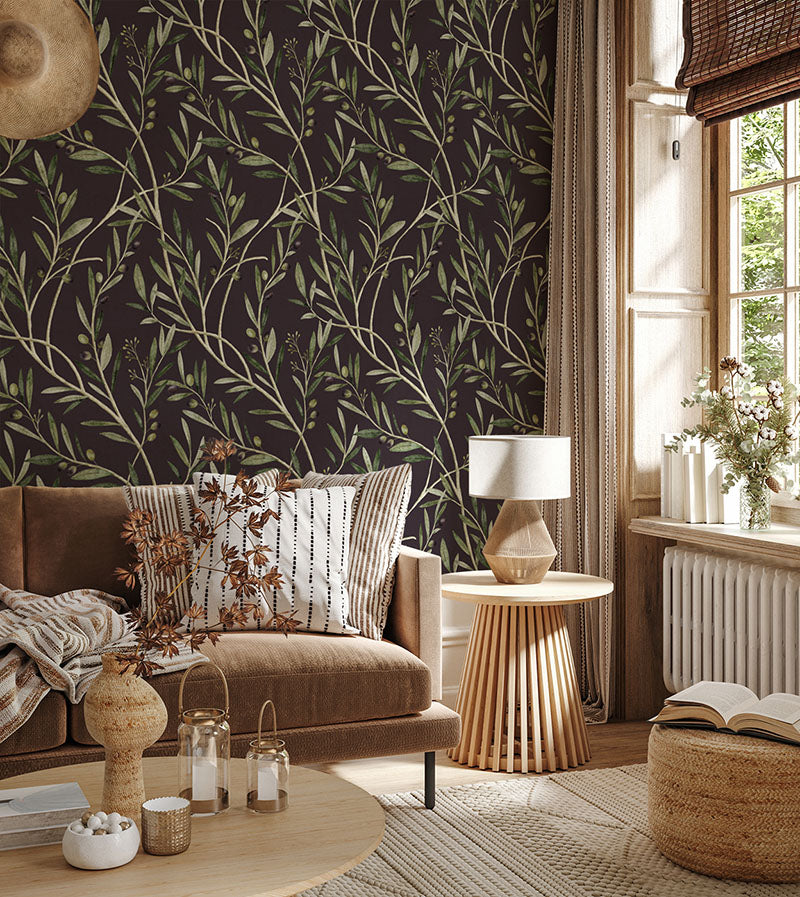 Papier peint Dahlia Retombant, Rosetta