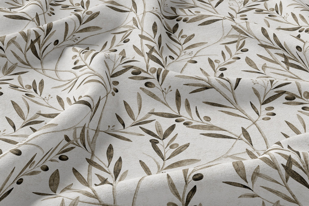 Olive Branch Fabric, Vintage