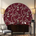 Papier peint Dahlia Retombant, Rosetta