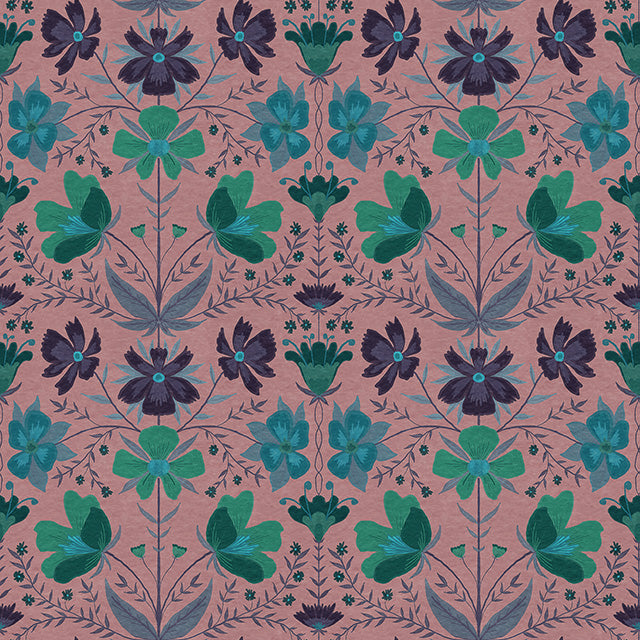 Papier peint Cosmos, Mauve