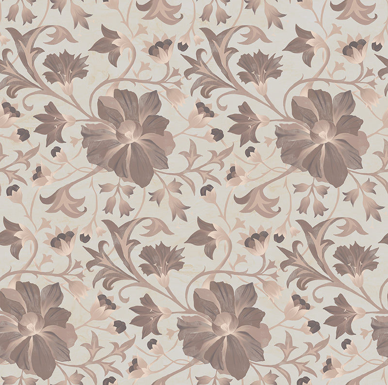 Papier peint Dahlia Retombant, Rosetta