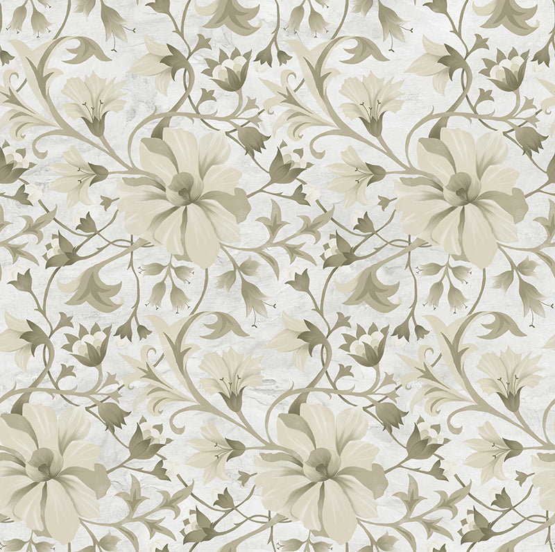 Papier peint Dahlia Retombant, Rosetta