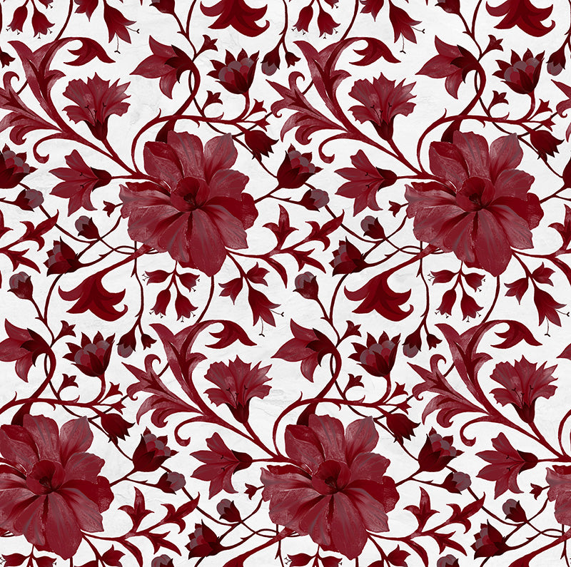Papier peint Dahlia Retombant, Rosetta